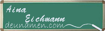 Aina Eichmann Visitenkarte